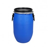 30 LITRE OPEN TOP BLUE POLYDRUM